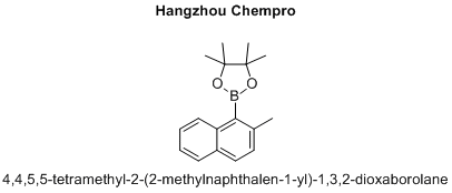 4,4,5,5-tetramethyl-2-(2-methylnaphthalen-1-yl)-1,3,2-dioxaborolane