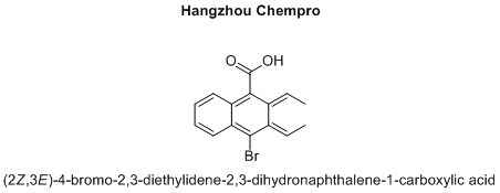 (2Z,3E)-4-bromo-2,3-diethylidene-2,3-dihydronaphthalene-1-carboxylic acid