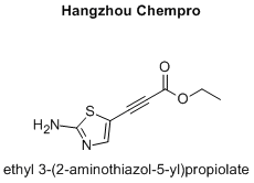 ethyl 3-(2-aminothiazol-5-yl)propiolate