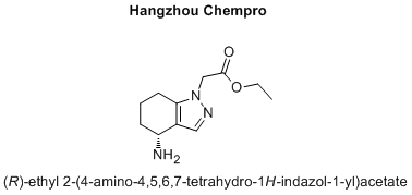 (R)-ethyl 2-(4-amino-4,5,6,7-tetrahydro-1H-indazol-1-yl)acetate