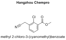 methyl 2-chloro-3-(cyanomethyl)benzoate