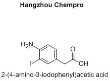2-(4-amino-3-iodophenyl)acetic acid