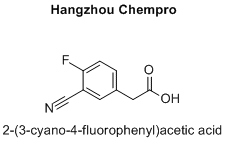 2-(3-cyano-4-fluorophenyl)acetic acid