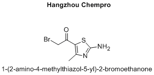 1-(2-amino-4-methylthiazol-5-yl)-2-bromoethanone