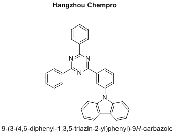 9-(3-(4,6-diphenyl-1,3,5-triazin-2-yl)phenyl)-9H-carbazole
