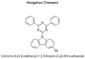 3-bromo-9-(4,6-diphenyl-1,3,5-triazin-2-yl)-9H-carbazole