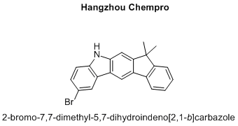 2-bromo-7,7-dimethyl-5,7-dihydroindeno[2,1-b]carbazole
