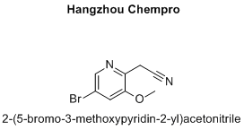 2-(5-bromo-3-methoxypyridin-2-yl)acetonitrile