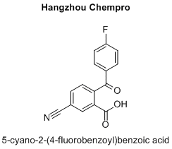 5-cyano-2-(4-fluorobenzoyl)benzoic acid