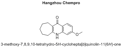 3-methoxy-7,8,9,10-tetrahydro-5H-cyclohepta[b]quinolin-11(6H)-one