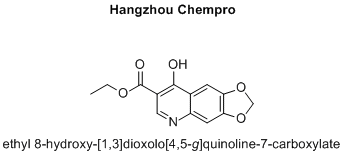 ethyl 8-hydroxy-[1,3]dioxolo[4,5-g]quinoline-7-carboxylate