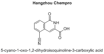 5-cyano-1-oxo-1,2-dihydroisoquinoline-3-carboxylic acid