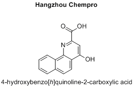 4-hydroxybenzo[h]quinoline-2-carboxylic acid