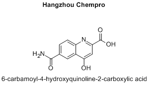 6-carbamoyl-4-hydroxyquinoline-2-carboxylic acid