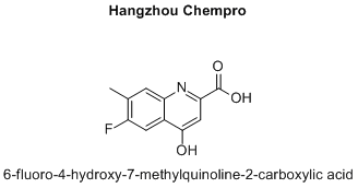 6-fluoro-4-hydroxy-7-methylquinoline-2-carboxylic acid