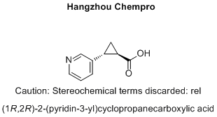 (1R,2R)-2-(pyridin-3-yl)cyclopropanecarboxylic acid