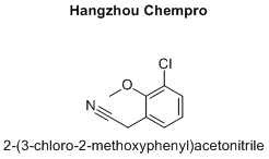 2-(3-chloro-2-methoxyphenyl)acetonitrile