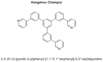 3,3'-(5'-(3-(pyridin-3-yl)phenyl)-[1,1':3',1''-terphenyl]-3,3''-diyl)dipyridine