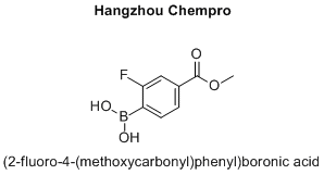 (2-fluoro-4-(methoxycarbonyl)phenyl)boronic acid