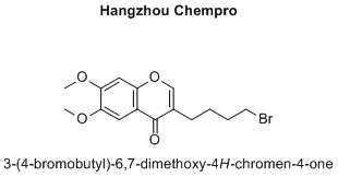 3-(4-bromobutyl)-6,7-dimethoxy-4H-chromen-4-one