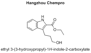 ethyl 3-(3-hydroxypropyl)-1H-indole-2-carboxylate