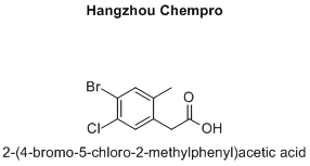 2-(4-bromo-5-chloro-2-methylphenyl)acetic acid