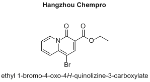 ethyl 1-bromo-4-oxo-4H-quinolizine-3-carboxylate