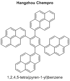 1,2,4,5-tetra(pyren-1-yl)benzene