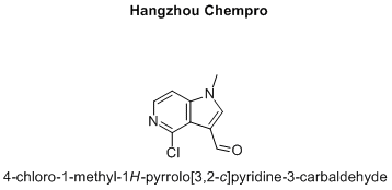 4-chloro-1-methyl-1H-pyrrolo[3,2-c]pyridine-3-carbaldehyde