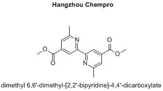 dimethyl 6,6'-dimethyl-[2,2'-bipyridine]-4,4'-dicarboxylate
