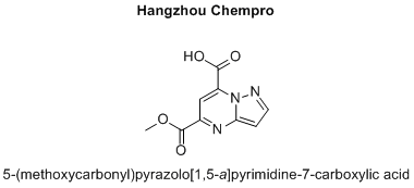 5-(methoxycarbonyl)pyrazolo[1,5-a]pyrimidine-7-carboxylic acid
