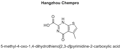 5-methyl-4-oxo-1,4-dihydrothieno[2,3-d]pyrimidine-2-carboxylic acid