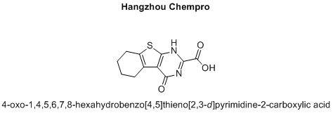 4-oxo-1,4,5,6,7,8-hexahydrobenzo[4,5]thieno[2,3-d]pyrimidine-2-carboxylic acid