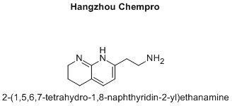 2-(1,5,6,7-tetrahydro-1,8-naphthyridin-2-yl)ethanamine