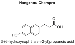 3-(6-hydroxynaphthalen-2-yl)propanoic acid