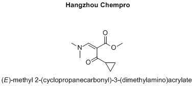(E)-methyl 2-(cyclopropanecarbonyl)-3-(dimethylamino)acrylate