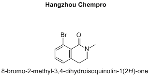8-bromo-2-methyl-3,4-dihydroisoquinolin-1(2H)-one