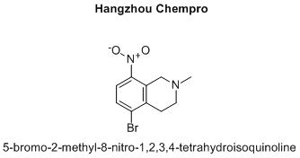 5-bromo-2-methyl-8-nitro-1,2,3,4-tetrahydroisoquinoline