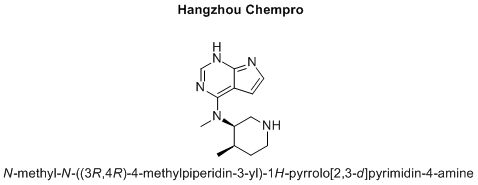 N-methyl-N-((3R,4R)-4-methylpiperidin-3-yl)-1H-pyrrolo[2,3-d]pyrimidin-4-amine