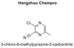 3-chloro-6-methylpyrazine-2-carbonitrile