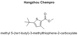 methyl 5-(tert-butyl)-3-methylthiophene-2-carboxylate