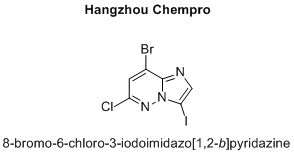 8-bromo-6-chloro-3-iodoimidazo[1,2-b]pyridazine