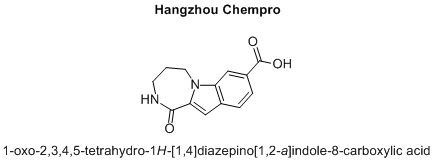 1-oxo-2,3,4,5-tetrahydro-1H-[1,4]diazepino[1,2-a]indole-8-carboxylic acid
