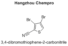 3,4-dibromothiophene-2-carbonitrile
