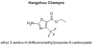 ethyl 2-amino-4-(trifluoromethyl)oxazole-5-carboxylate