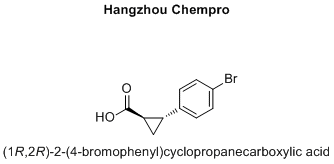 (1R,2R)-2-(4-bromophenyl)cyclopropanecarboxylic acid