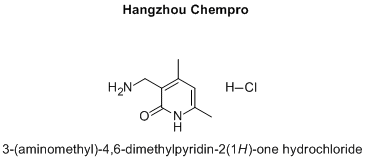 3-(aminomethyl)-4,6-dimethylpyridin-2(1H)-one hydrochloride