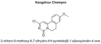 2-chloro-9-methoxy-6,7-dihydro-4H-pyrimido[6,1-a]isoquinolin-4-one