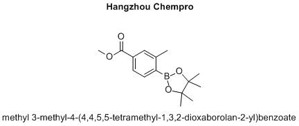 methyl 3-methyl-4-(4,4,5,5-tetramethyl-1,3,2-dioxaborolan-2-yl)benzoate