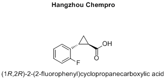(1R,2R)-2-(2-fluorophenyl)cyclopropanecarboxylic acid